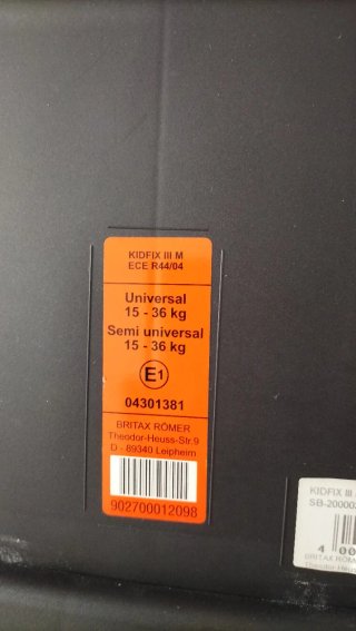 Silla Britax Römer Kidfix III M