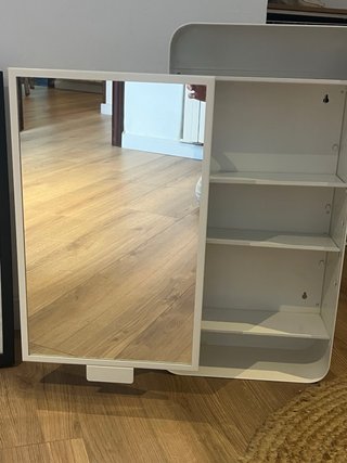 Mueble espejo baño Ikea blanco
