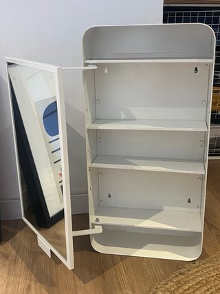 Mueble espejo baño Ikea blanco