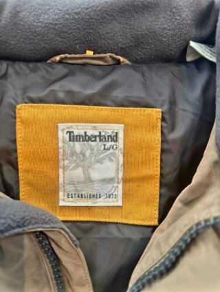 Chaleco Timberland acolchado marrón