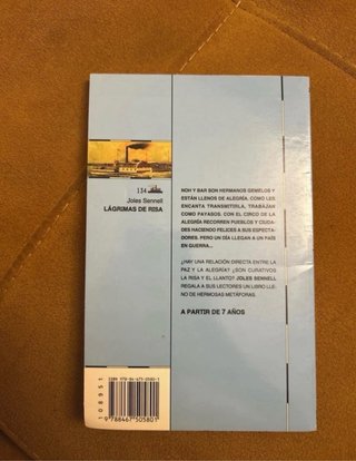 Libro Lágrimas de risa - El Barco de Vapor