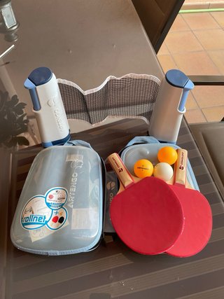 Set de Ping Pong con Red y Funda