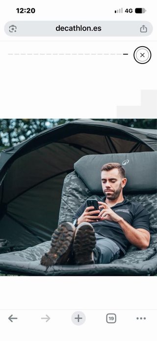 Cama Camping Caperlan Plegable