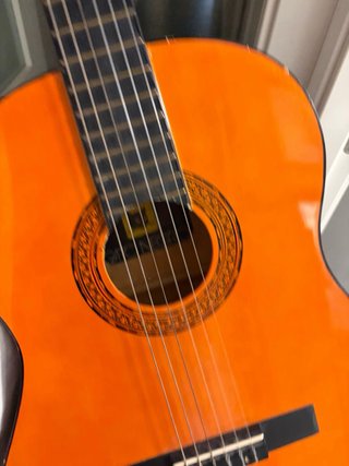 Guitarra Clásica Naranja