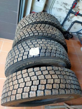 4 Neumáticos Michelin Nuevos Camión
