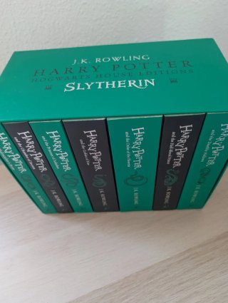 Colección Harry Potter edición Slytheryn inglés