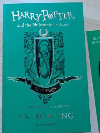 Colección Harry Potter edición Slytheryn inglés