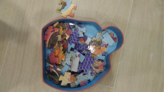 Puzzle Djeco Silueta Dragón 54 piezas