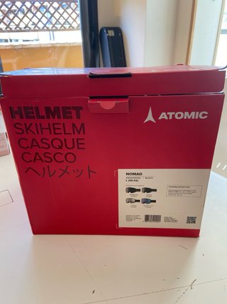Casco esquí Atomic Nomad Negro Talla L