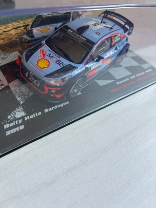 Minicoche Hyundai i20 WRC Rally Italia 2018