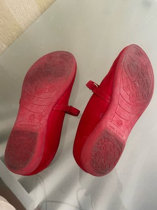 Bailarinas rojas talla 33