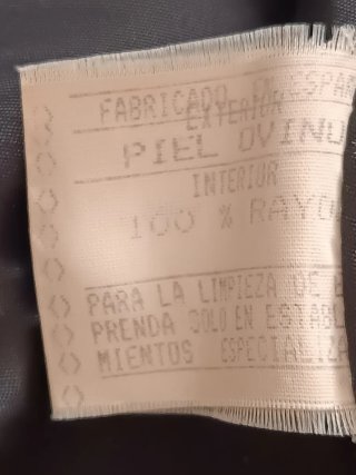 Chaqueta de Piel Cortefiel Talla 46/48