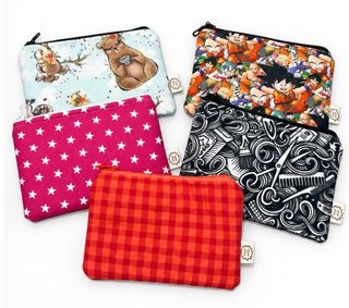 Monederos varios estampados