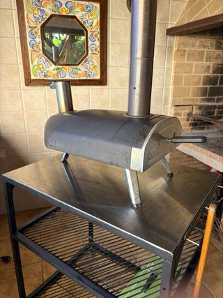 Horno Pizza Ooni Fyra 12 + Mesa Modular