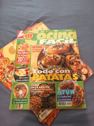 9 revistas Cocina Fácil