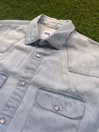 Camisa vaquera Zara Talla S