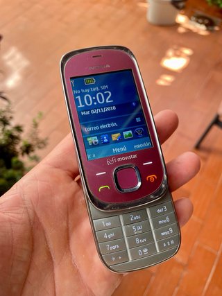 Nokia 7230 Rosa/Plata
