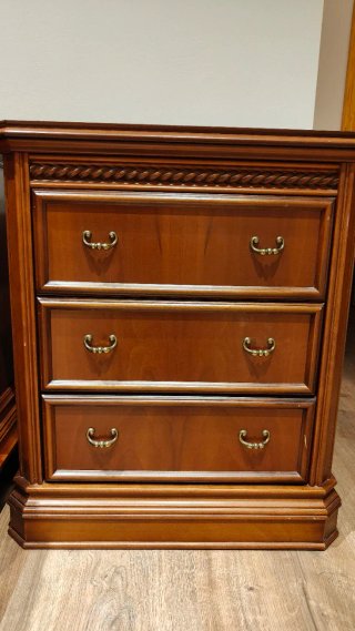 Dormitorio individual de madera