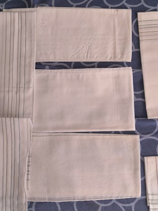 Conjunto 8 pañuelos algodón Guasch