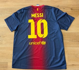 Camiseta FC Barcelona 2012-2013 Messi 10 XL Nike