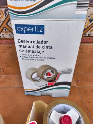 Desenrollador cinta embalaje manual