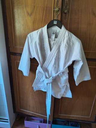 Traje Judo Niño Blanco talla 6 años
