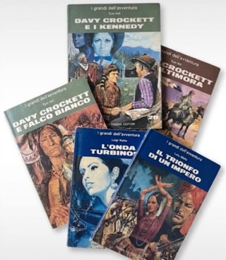 Lotto 5 Libri I Grandi dell'Avventura