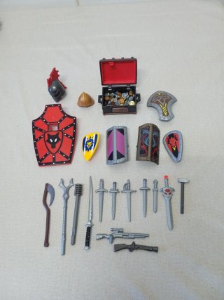Lote Playmobil Accesorios Medievales