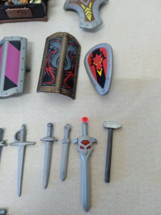 Lote Playmobil Accesorios Medievales