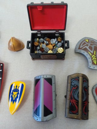 Lote Playmobil Accesorios Medievales