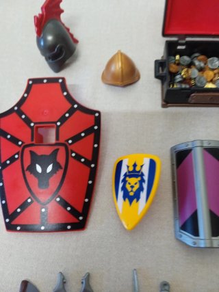 Lote Playmobil Accesorios Medievales