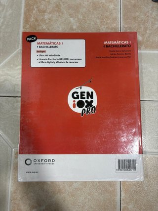 Matemáticas I - 1 Bachillerato