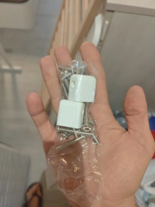 Cuna de bebé blanca con osito + colchon