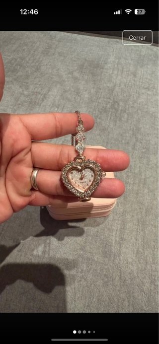 Joyero Corazón con Reloj