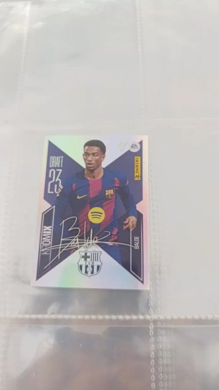 Cromo Balde Draft 23 FC Barcelona Panini