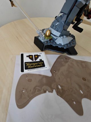 LEGO 76406 Dragón Húngaro Cola de Fuego