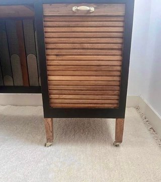 Escritorio vintage persiana mid century