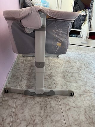 Cuna Colecho Chicco Blanca y Gris