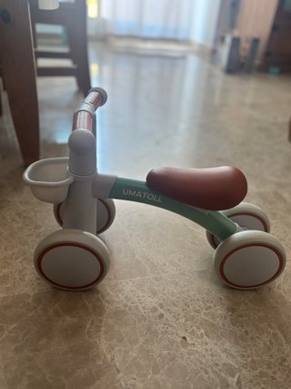 Kit juguetes: cohete, bicicleta y carrito bebe