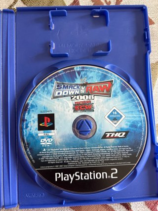 WWE SmackDown vs Raw 2008 PS2