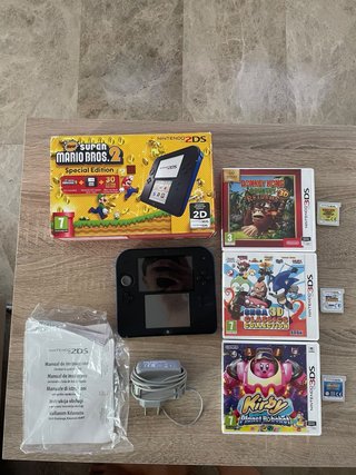 Nintendo 2DS Super Mario Bros. 2 Ed. Especial