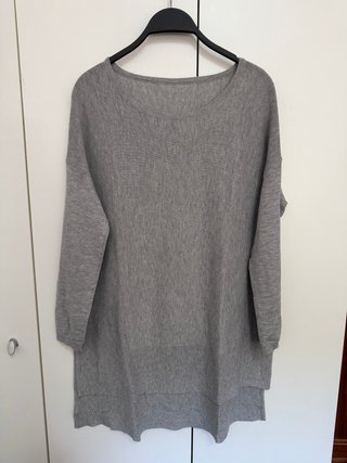 Jersey largo gris talla L