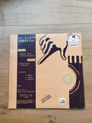 Disco Vinilo CHECK OUT EX-PLAIN AREA INTERNATIONAL