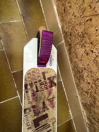 Patinete plegable con freno