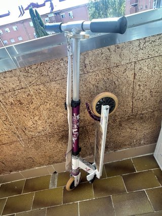 Patinete plegable con freno