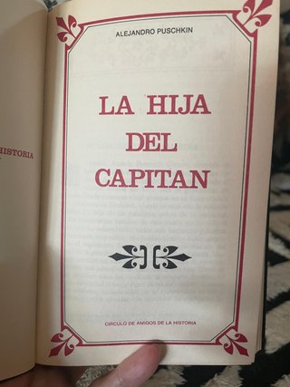 La hija del capitán Alejandro Pushkin 1973