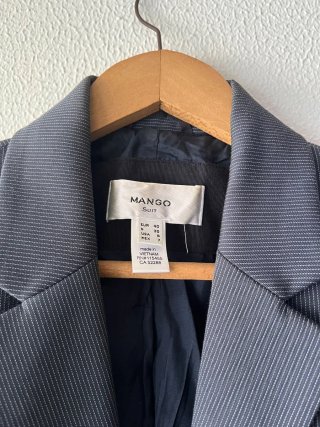 Mono largo estampado geométrico