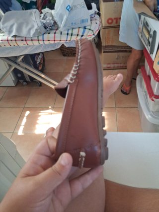 Mocasines de piel marrones