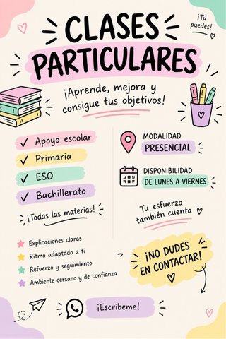 CLASES PARTICULARES PRESENCIALES