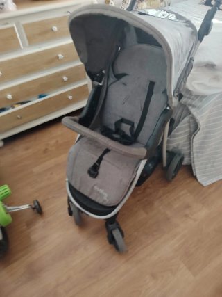 Silla de paseo Asalvo gris